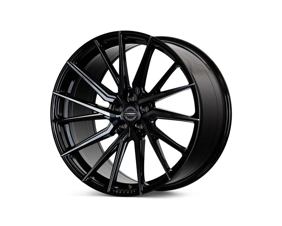 Vossen HF-4T Wheels (20x8.5 / 5x112 / ET40 / Flat Face / 66.5) Silver Polished or Tinted Gloss Black