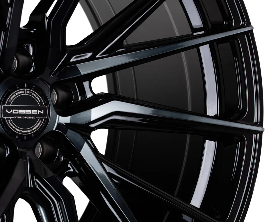 Vossen HF-4T Wheels (20x8.5 / 5x112 / ET40 / Flat Face / 66.5) Silver Polished or Tinted Gloss Black