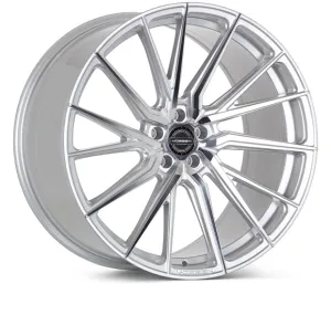 Vossen HF-4T Wheels (20x8.5 / 5x112 / ET40 / Flat Face / 66.5) Silver Polished or Tinted Gloss Black