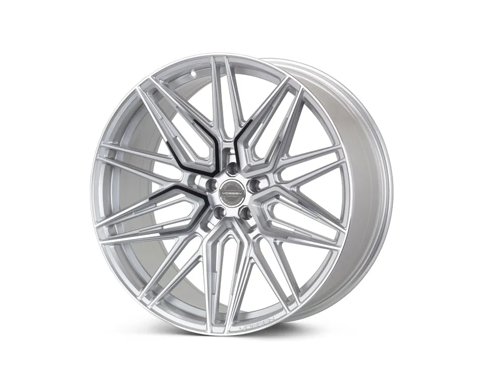 Vossen HF-7 Wheels (22x9 / 5x114.3 / ET32 / Flat Face / 73.1) Gloss Black or Silver Polished
