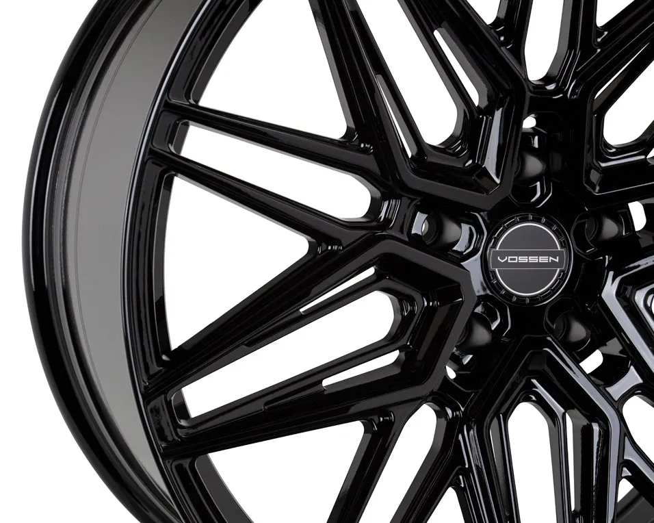Vossen HF-7 Wheels (22x9 / 5x114.3 / ET32 / Flat Face / 73.1) Gloss Black or Silver Polished