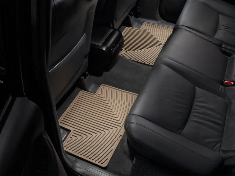 WeatherTech 05-13 Toyota Tacoma Crew Cab Rear Rubber Mats