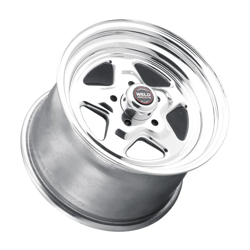 Weld Pro Star Polished Wheel - 15" x 8" - 5 x 4.5" - 4.5" -" BS - 13.8 lbs