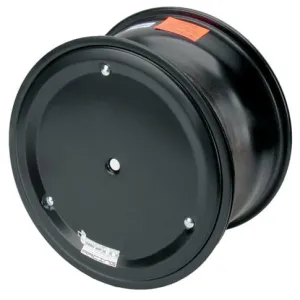 Weld Racing Direct Mount 15 x 8 in Wheel - 4.000 in Backspace - 5 x 9.75 in Bolt Pattern - Beadlock - Cover Included - Black Anodized